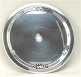 Weld Oval Ultra Mud Cover 15in. w/6-Dzus - Polished Aluminum Cover thumbnail 1