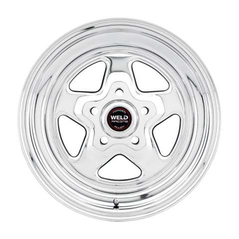 Weld ProStar 15x4 / 5x4.5 BP / 2.5in. BS Polished Wheel - Non-Beadlock thumbnail 5
