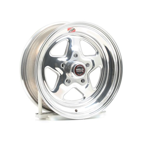 Weld ProStar 15x6 / 5x4.75 BP / 3.5in. BS Polished Wheel - Non-Beadlock