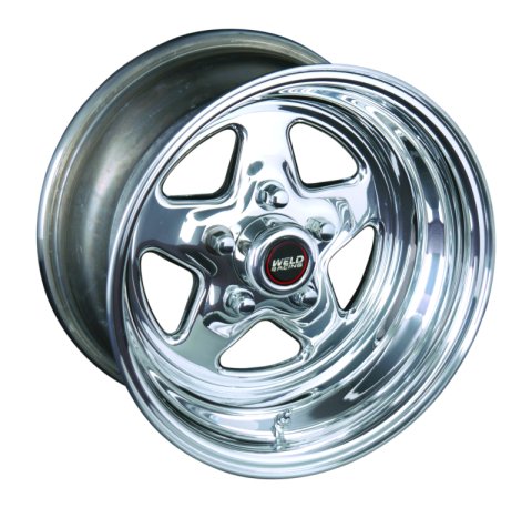 Weld ProStar 15x6 / 5x4.75 BP / 4.5in. BS Polished Wheel - Non-Beadlock thumbnail 2