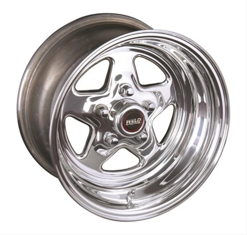 Weld ProStar 15x8 / 5x4.75 BP / 3.5in. BS Polished Wheel - Non-Beadlock thumbnail 1