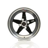 Weld S71 15x4 / 4x108mm BP / 2.5in. BS Black Wheel (Low Pad) - Non-Beadlock thumbnail 1