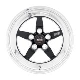 Weld S71 15x4 / 5x4.5 BP / 1.5in. BS Black Wheel (Medium Pad) - Non-Beadlock thumbnail 6