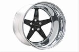 Weld S71 15x4 / 5x4.75 BP / 1.63in. BS Black Wheel (Low Pad) - Non-Beadlock thumbnail 1