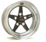Weld S71 15x4 / 5x4.75 BP / 2.5in. BS Black Wheel (Low Pad) - Non-Beadlock thumbnail 1
