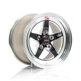 Weld S71 15x9 / 5x4.5 BP / 6.5in. BS Black Wheel (Medium Pad) - Non-Beadlock thumbnail 1