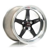 Weld S71 17x10.5 / 5x4.5 BP / 7.4in. BS Black Wheel (Low Pad) - Non-Beadlock thumbnail 1