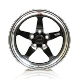 Weld S71 17x11 / 5x4.75 BP / 7.7in. BS Black Wheel (High Pad) - Non-Beadlock thumbnail 4