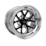 Weld S76 15x7 / 5x4.75 BP / 4.5in. BS Black Wheel (Medium Pad) - Non-Beadlock thumbnail 4
