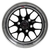 Weld S77 HD 17x5 / 6x5.5 BP / 1.6in. BS Black Wheel (HD Low Pad) - Non-Beadlock thumbnail 1