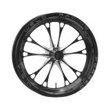 Weld V-Series 1-Piece 15x3.5 / Strange Spindle MT / 1.75in. BS Black Wheel - Non-Beadlock thumbnail 4