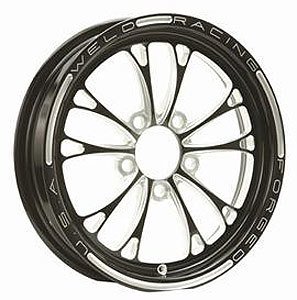 Weld V-Series 1-Piece 15x3.5 / 5x4.75 BP / 2.25in. BS Black Wheel - Non-Beadlock thumbnail 4