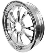 Weld V-Series 1-Piece 15x3.5 / 5x4.75 BP / 2.25in. BS Polished Wheel - Non-Beadlock thumbnail 4