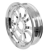 Weld V-Series 1-Piece 15x3.5 / 5x4.75 BP / 1.75in. BS Polished Wheel - Non-Beadlock thumbnail 3
