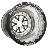 Weld V-Series 16x16 / 5x4.75 BP / 5in. BS Black Wheel - Black Double Beadlock thumbnail 3