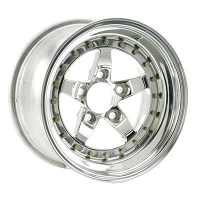 Weld Weldstar 15x10 / 5x4.75 BP / 4.5in. BS Polished Wheel - Non-Beadlock