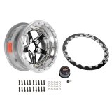 Weld Weldstar 15x8 / 5x4.5 BP / 3.5in. BS Black Wheel - Black Single Beadlock MT thumbnail 1