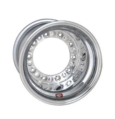 Weld Wide 5 HS Direct Mount 15x14 / 5x10.25 BP / 3in. BS Polished Assembly - Mod Beadlock