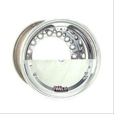 Weld Wide 5 XL Direct Mount 15x10 / 5x10.25 BP / 4in. BS Polished Assembly - Mod Outer Beadlock thumbnail 2