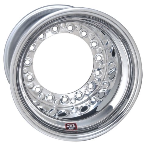 Weld Wide 5 XL Direct Mount 15x10 / 5x10.25 BP / 4in. BS Polished Assembly - Mod Outer Beadlock thumbnail 3