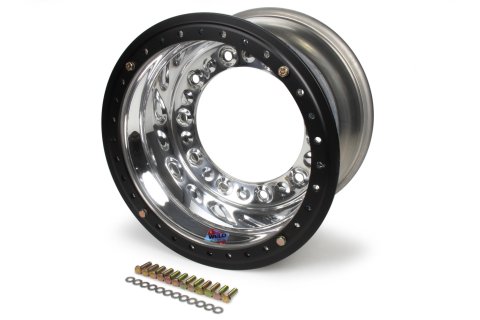 Weld Wide 5 XL Direct Mount 15x10 / 5x10.25 BP / 4in. BS Polished Assembly - Mod Outer Beadlock thumbnail 5