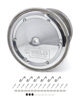 Weld Wide 5 XL Direct MT 15x14 / 5x10.25 BP / 5in. BS Polished Assembly - Inner BL w/6-Dzus Cover thumbnail 3