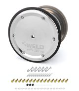 Weld Wide 5 XL Direct MT 15x14 / 5x10.25 BP / 5in. BS Polished Assembly - Mod Beadlock w/6-Dzus Cvr thumbnail 3