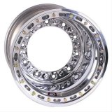 Weld Wide 5 XL Direct MT 15x14 / 5x10.25 BP / 5in. BS Polished Assembly - Mod Outer BL / No Cover thumbnail 2