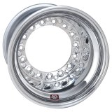 Weld Wide 5 XL Direct MT 15x14 / 5x10.25 BP / 5in. BS Polished Assembly - No Beadlock w/6-Dzus Cvr thumbnail 2