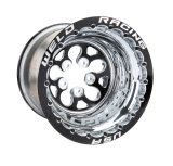 Weld Alpha-1 15x12 / 5x4.75 BP / 3in. BS Black Wheel - Black Double Beadlock MT thumbnail 4