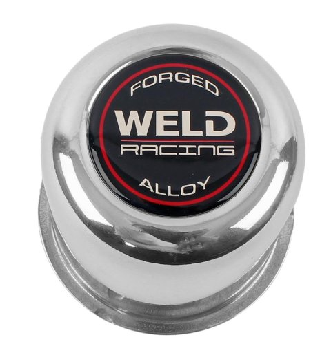 Weld Drag Sport Forged Center Cap 5 Lug 3.16in OD x 3.20in Tall DFS PT Weld Polished thumbnail 4