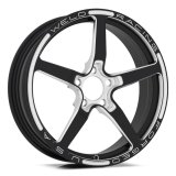 Weld Alumastar 1-Piece 18x6 / 5x115 BP / 2.7in. BS Black Wheel - Non-Beadlock thumbnail 2