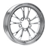 Weld V-Series 1-Piece 17x4.5 / 5x4.5 BP / 2.25in BS Polished Wheel - Non-Beadlock thumbnail 1