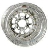 Weld V-Series 15x15 / 5x4.75 BP / 5in. BS Polished Wheel - Non-Beadlock thumbnail 1