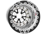 Weld V-Series 15x15 / 5x4.75 BP / 5in. BS Polished Wheel - Non-Beadlock thumbnail 2