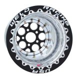 Weld Magnum 2.0 15x10 / 5x4.50 BP / 5in BS Black Wheel - Black Single Beadlock M/T thumbnail 1