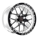 Weld S77 15x10 / 5x115 BP / 6.5in. BS Black Wheel (Medium Pad) - Single-Beadlock thumbnail 1