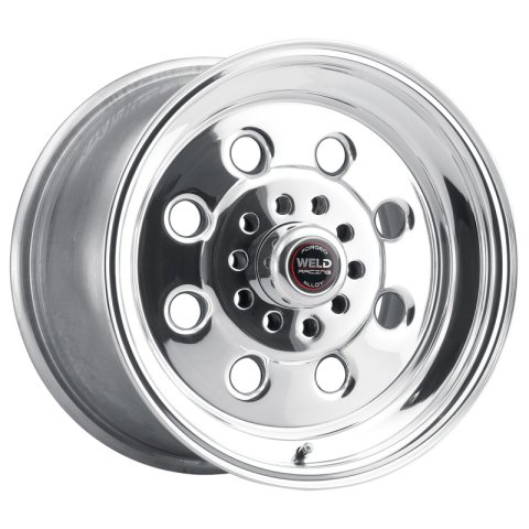 Weld Draglite 15x10 / 4x108 & 4x4.5 BP / 5.5in. BS Polished Wheel - Non-Beadlock thumbnail 4