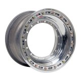 Weld Sprint Direct Mount 15x10 / 5x9.75 BP / 6inch PS Polished Assembly - Beadlock thumbnail 1