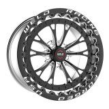 Weld Vitesse 17x11 / 5x4.75mm BP / 7.7in. BS Black Wheel - Black SBL thumbnail 2