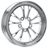 Weld V-Series 1-Piece 15x3.5 / 5x4.5 BP / 1.75in. BS Polished Wheel - Non-Beadlock thumbnail 3