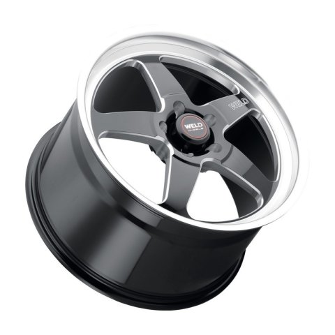 Weld S104 17x8 Ventura 5x108 ET38 BS6.0 Gloss BLK MIL DIA 72.56 thumbnail 2