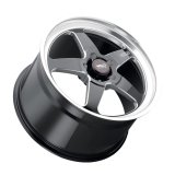 Weld S155 20x5 Ventura Drag 5x115 ET-33 BS1.5 Gloss BLK MIL DIA 78.1 thumbnail 3