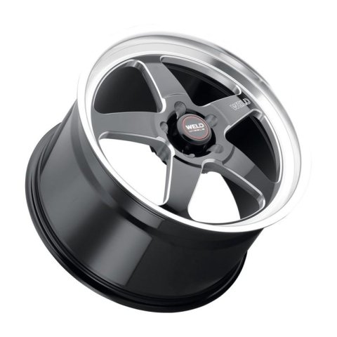 Weld S155 17x5 Ventura Drag 5x139.7 ET-19 BS2.25 Gloss BLK MIL DIA 78.1 thumbnail 3