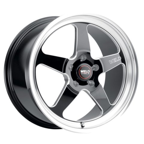Weld S155 18x10 Ventura Drag 5x114.3 ET30 BS6.625 Gloss BLK MIL DIA 78.1 thumbnail 6