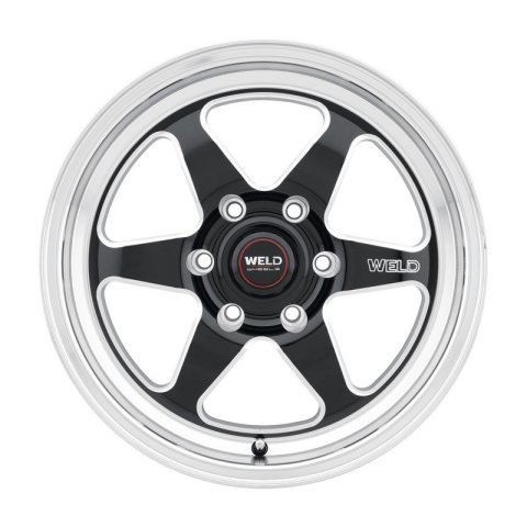 Weld S156 17x5 Ventura 6 Drag 6x139.7 ET-25 BS2.00 Gloss BLK MIL DIA 106.1 thumbnail 6