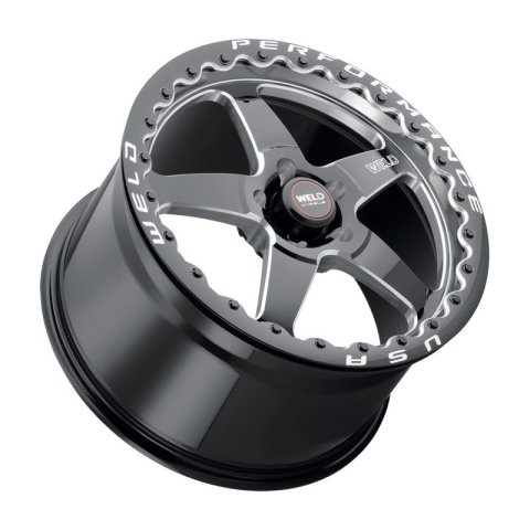 Weld S904 18x10.5 Ventura Beadlock 5x120.65 ET65 BS8.30 Gloss BLK MIL DIA 78.1 thumbnail 6