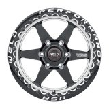 Weld S909 17x10 Ventura 6 Beadlock 6x139.7 ET25 BS6.50 Gloss BLK MIL DIA 106.1 thumbnail 2
