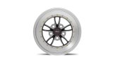 Weld Full Throttle 15x7 / 5x4.5 BP / 3.5in. BS Black Wheel - Polished Non Beadlock thumbnail 2