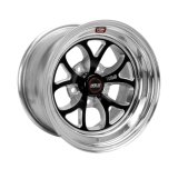 Weld S76 15x10 / 5x120 BP / 7.5in. BS Black Wheel (Medium Pad) - Non-Beadlock thumbnail 6